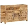 Aparador de madera maciza de mango 110x35x65 cm de vidaXL, Aparadores - Ref: Foro24-338427, Precio: 390,75 €, Descuento: %