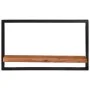Estantes de pared 2 unidades madera maciza acacia 60x25x35 cm de vidaXL, Estantes y estanterías - Ref: Foro24-338459, Precio:...