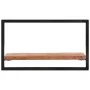 Estantes de pared 2 unidades madera maciza acacia 60x25x35 cm de vidaXL, Estantes y estanterías - Ref: Foro24-338459, Precio:...
