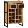 Wine rack for 16 bottles solid mango wood by vidaXL, Wine racks - Ref: Foro24-338464, Price: 269,99 €, Discount: %