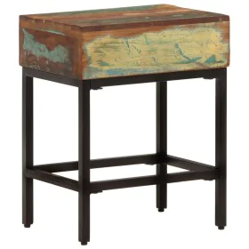 Mesa auxiliar madera maciza reciclada 40x30x51 cm de vidaXL, Mesas auxiliares - Ref: Foro24-338473, Precio: 56,56 €, Descuent...