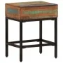 Mesa auxiliar madera maciza reciclada 40x30x51 cm de vidaXL, Mesas auxiliares - Ref: Foro24-338473, Precio: 56,56 €, Descuent...