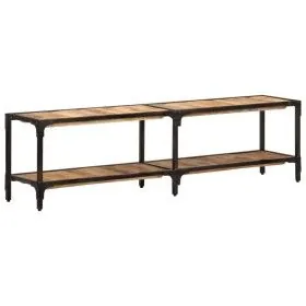 Mueble de TV madera maciza de mango 150x30x41 cm de vidaXL, Muebles TV - Ref: Foro24-338474, Precio: 85,63 €, Descuento: %