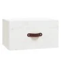 Mesita de noche de pared blanco 40x29,5x22 cm de vidaXL, Taquillas y armarios de almacenamiento - Ref: Foro24-820988, Precio:...