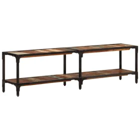 Mueble de TV madera maciza reciclada 150x30x41 cm de vidaXL, Muebles TV - Ref: Foro24-338475, Precio: 85,64 €, Descuento: %