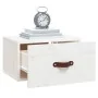 Mesita de noche de pared blanco 40x29,5x22 cm de vidaXL, Taquillas y armarios de almacenamiento - Ref: Foro24-820988, Precio:...