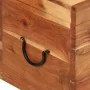 Caja de almacenaje madera maciza de acacia 39x28x31 cm de vidaXL, Baúles de almacenamiento - Ref: Foro24-338482, Precio: 69,8...