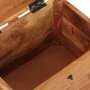 Caja de almacenaje madera maciza de acacia 39x28x31 cm de vidaXL, Baúles de almacenamiento - Ref: Foro24-338482, Precio: 69,8...
