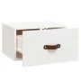 Mesita de noche de pared blanco 40x29,5x22 cm de vidaXL, Taquillas y armarios de almacenamiento - Ref: Foro24-820988, Precio:...