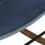 Denimblauer Patchwork-Schaukelstuhl aus Segeltuch von vidaXL, Schaukelstühle - Ref: Foro24-339688, Preis: 108,36 €, Rabatt: %