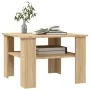 Mesa de centro madera contrachapada roble Sonoma 60x60x42 cm de vidaXL, Mesas de centro - Ref: Foro24-800210, Precio: 46,15 €...