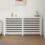 Cubierta de radiador madera maciza de pino blanco 169x19x84 cm de vidaXL, Accesorios para radiadores de calefacción - Ref: Fo...