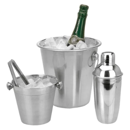Excellent Houseware Juego de accesorios de bar acero inoxidable de Excellent Houseware, Cocteleras - Ref: Foro24-424155, Prec...