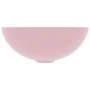 Matte pink ceramic round bathroom sink by vidaXL, Sinks - Ref: Foro24-146977, Price: 62,46 €, Discount: %