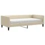 Sofá cama con colchón tela crema 100x200 cm de vidaXL, Camas y somieres - Ref: Foro24-3196569, Precio: 367,16 €, Descuento: %
