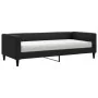 Sofá cama con colchón tela negro 90x190 cm de vidaXL, Camas y somieres - Ref: Foro24-3196572, Precio: 331,08 €, Descuento: %