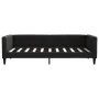 Sofá cama con colchón tela negro 90x190 cm de vidaXL, Camas y somieres - Ref: Foro24-3196572, Precio: 331,08 €, Descuento: %