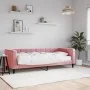 Sofá cama con colchón terciopelo rosa 80x200 cm de vidaXL, Camas y somieres - Ref: Foro24-3196663, Precio: 311,35 €, Descuent...