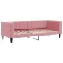 Sofá cama con colchón terciopelo rosa 80x200 cm de vidaXL, Camas y somieres - Ref: Foro24-3196663, Precio: 311,35 €, Descuent...