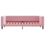 Sofá cama con colchón terciopelo rosa 80x200 cm de vidaXL, Camas y somieres - Ref: Foro24-3196663, Precio: 311,35 €, Descuent...