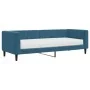 Sofá cama con colchón terciopelo azul 80x200 cm de vidaXL, Camas y somieres - Ref: Foro24-3196659, Precio: 343,82 €, Descuent...