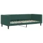 Sofá cama con colchón terciopelo verde oscuro 90x200 cm de vidaXL, Camas y somieres - Ref: Foro24-3196669, Precio: 332,47 €, ...