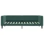 Sofá cama con colchón terciopelo verde oscuro 90x200 cm de vidaXL, Camas y somieres - Ref: Foro24-3196669, Precio: 332,47 €, ...