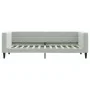Sofá cama con colchón terciopelo gris claro 80x200 cm de vidaXL, Camas y somieres - Ref: Foro24-3196660, Precio: 344,28 €, De...