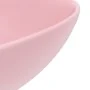 Matte pink ceramic round bathroom sink by vidaXL, Sinks - Ref: Foro24-146977, Price: 62,46 €, Discount: %