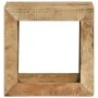 Taburete madera maciza de mango 40x30x40 cm de vidaXL, Mesas auxiliares - Ref: Foro24-337838, Precio: 101,60 €, Descuento: %
