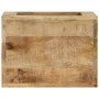 Taburete madera maciza de mango 40x30x40 cm de vidaXL, Mesas auxiliares - Ref: Foro24-337838, Precio: 101,60 €, Descuento: %