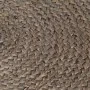 Alfombra de yute tejida a mano redonda gris 210 cm de vidaXL, Alfombras - Ref: Foro24-343594, Precio: 131,76 €, Descuento: %