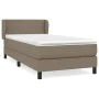 Cama box spring con colchón tela gris taupe 80x200 cm de vidaXL, Camas y somieres - Ref: Foro24-3126041, Precio: 297,16 €, De...