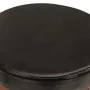 Taburetes de cocina 2 uds cuero auténtico madera maciza acacia de vidaXL, Taburetes de cocina - Ref: Foro24-348165, Precio: 1...