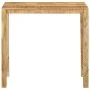 High bar table solid mango wood 112x55x108 cm by vidaXL, Side tables - Ref: Foro24-350317, Price: 184,37 €, Discount: %