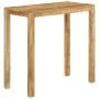 High bar table solid mango wood 112x55x108 cm by vidaXL, Side tables - Ref: Foro24-350317, Price: 184,37 €, Discount: %