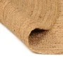 Alfombra redonda yute trenzado 180 cm de vidaXL, Alfombras - Ref: Foro24-343584, Precio: 102,87 €, Descuento: %
