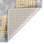 Alfombra lavable antideslizante gris 80x300 cm de vidaXL, Alfombras - Ref: Foro24-337935, Precio: 38,79 €, Descuento: %