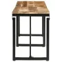 Banco de madera maciza de mango 160x35x46 cm de vidaXL, Bancos para recibidores y almacenamiento - Ref: Foro24-351683, Precio...