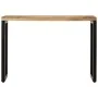 Solid rough mango wood console table 110x35x76 cm by vidaXL, Side tables - Ref: Foro24-353909, Price: 171,54 €, Discount: %