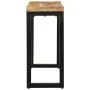 Mesa consola madera maciza de mango rugosa 110x35x76 cm de vidaXL, Mesas auxiliares - Ref: Foro24-353909, Precio: 171,54 €, D...