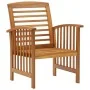 Juego de muebles de jardín 5 piezas madera maciza de acacia de vidaXL, Conjuntos de jardín - Ref: Foro24-3057974, Precio: 342...