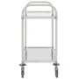 Carrito de cocina de 2 alturas acero inoxidable 96,5x55x90 cm de vidaXL, Carros de cocina y comedor - Ref: Foro24-50912, Prec...