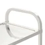 Carrito de cocina de 2 alturas acero inoxidable 96,5x55x90 cm de vidaXL, Carros de cocina y comedor - Ref: Foro24-50912, Prec...