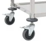 Carrito de cocina de 2 alturas acero inoxidable 96,5x55x90 cm de vidaXL, Carros de cocina y comedor - Ref: Foro24-50912, Prec...
