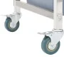 Carrito de cocina con recipientes de plástico 82x43,5x93 cm de vidaXL, Carros de cocina y comedor - Ref: Foro24-50918, Precio...