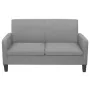 Conjunto de sofás de 2 piezas tela gris claro de vidaXL, Sofás - Ref: Foro24-278212, Precio: 563,13 €, Descuento: %