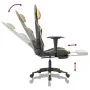 Gaming chair with footrest black gold synthetic leather by vidaXL, Gaming chairs - Ref: Foro24-3143701, Price: 133,79 €, Disc...