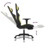 Gaming-Stuhl mit Fußstütze aus hellgrünem und schwarzem Stoff von vidaXL, Gaming-Stühle - Ref: Foro24-3143748, Preis: 121,39 ...