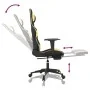 Gaming-Stuhl mit Fußstütze aus schwarzem, goldenem Kunstleder von vidaXL, Gaming-Stühle - Ref: Foro24-3143766, Preis: 122,62 ...